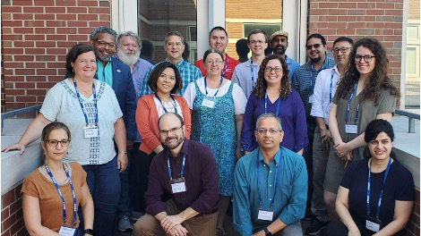 College of Engineering faculty, staff, and postdocs pose for a group photo at the 2024 KEEN National Conference in Austin, TX.