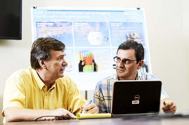 Dr. Donald Brenner, left, and Dr. Zsolt Rák