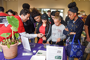 Local students got a closer look at nanotechnology and the College of Engineering during NanoDays on April 20.