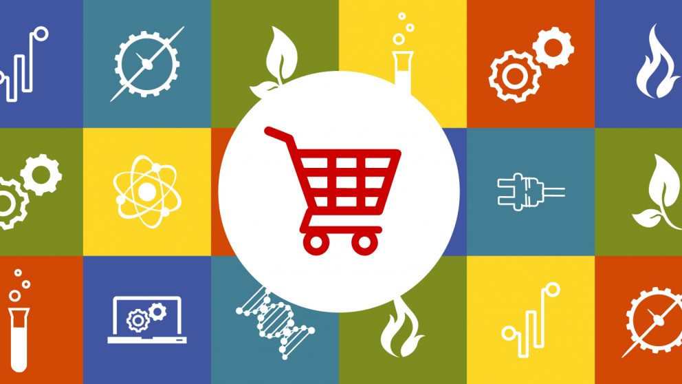 Graphic of shopping cart