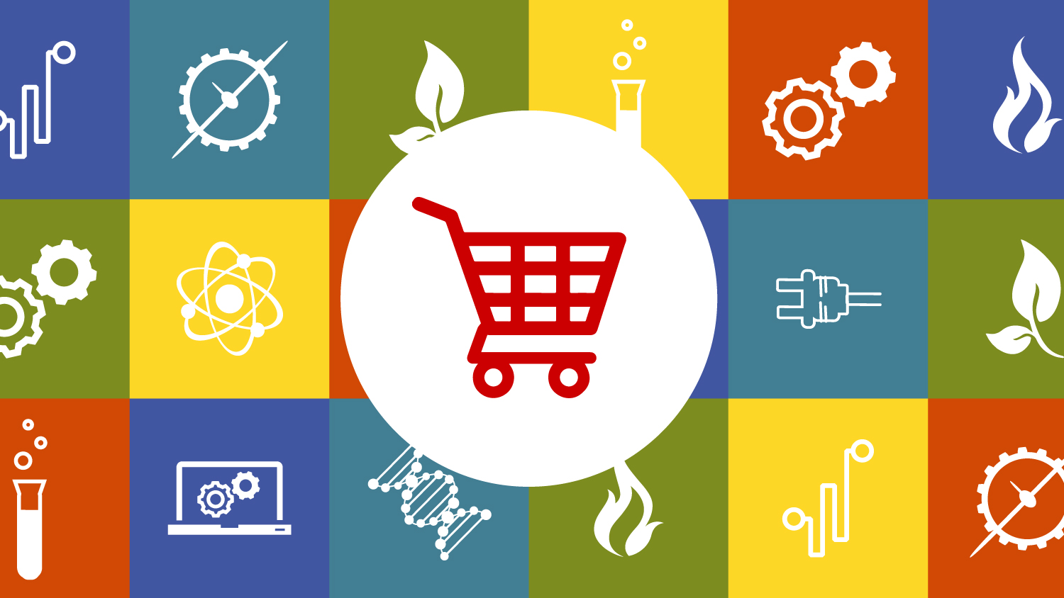 Graphic of shopping cart