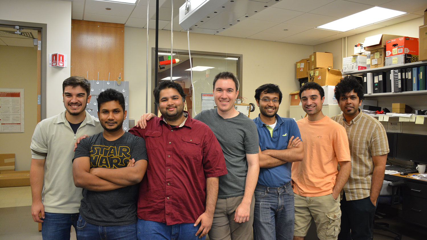 Appetite for Ice team members, pictured left to right: Arthur Candido, Aman Patel, Saurabh Agrawal, Kevin Ley, Punnag Chatterjee, Danny Tyler and Raj Nikhil Gerard.