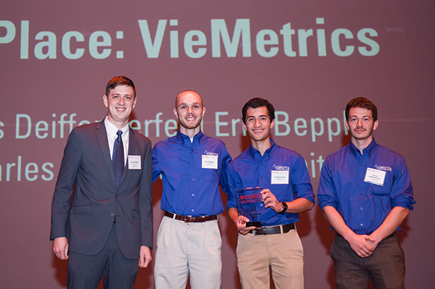 VieMetrics | James Dieffenderfer (UNC/NC State Joint Department of Biomedical Engineering [BME]), Eric Beppler (Department of Electrical and Computer Engineering [ECE]), and Charles Hood (ECE)