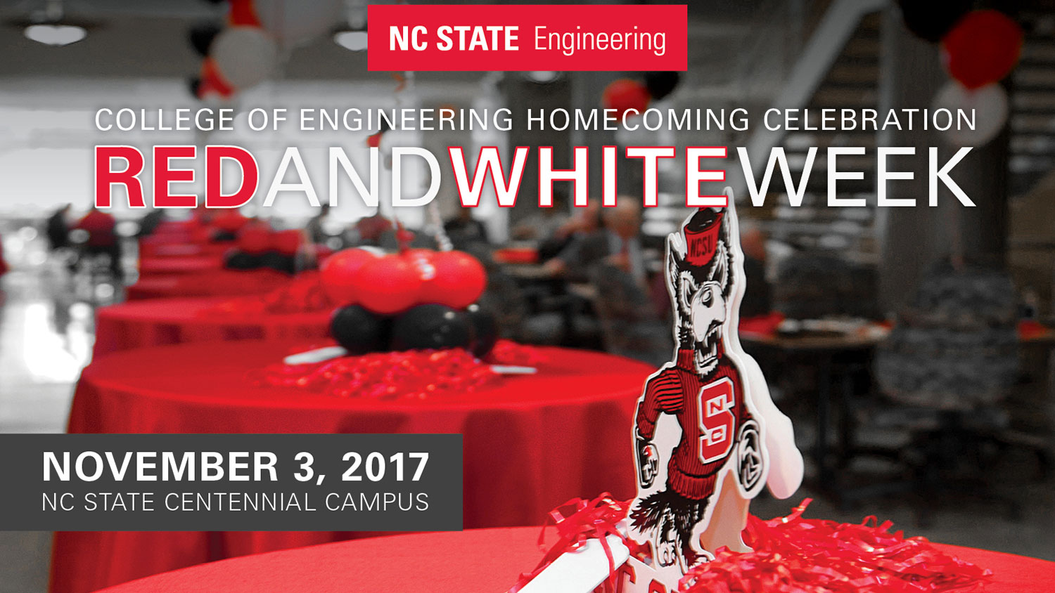 Red and White Week, November 3, 2017, NC State Centennial Campus