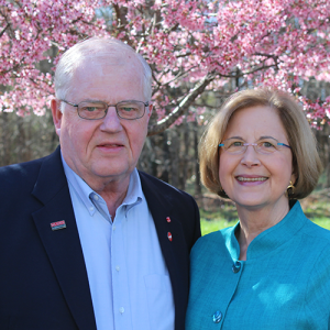 Chuck Wilson and his wife, Jean