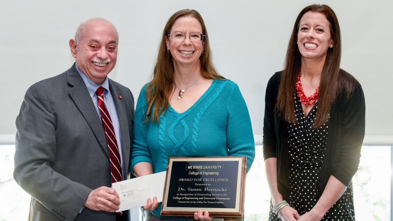 Dr. Louis Martin-Vega, Dr. Susan Bernacki, Meghan Metcalfe