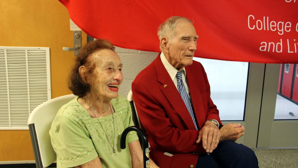 Dr. Charles W. Suggs and his wife, Jane