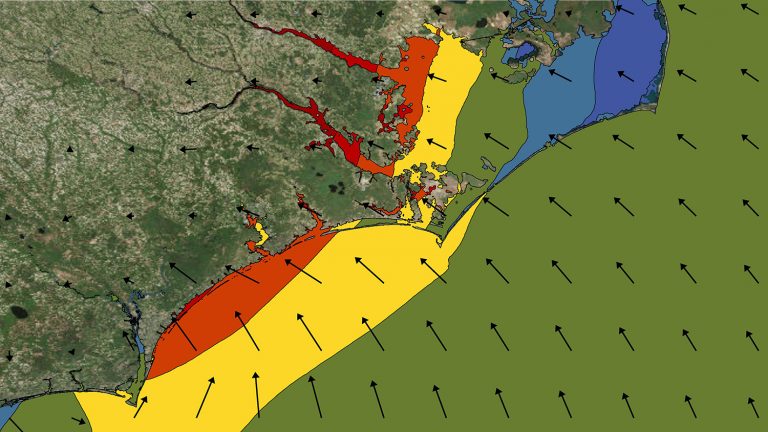 Graphic: Florence, Wind-Ele, NC-SE