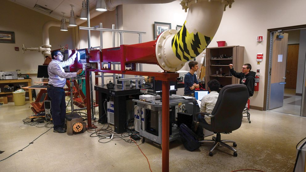 Wind tunnel lab