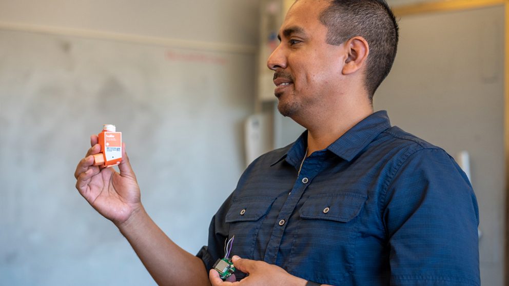 Edgar Lobaton, Associate Professor, NC State. Lobaton’s research focus areas include robotics, computational intelligence, and communications and signal processing.