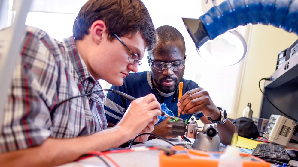 student researchers