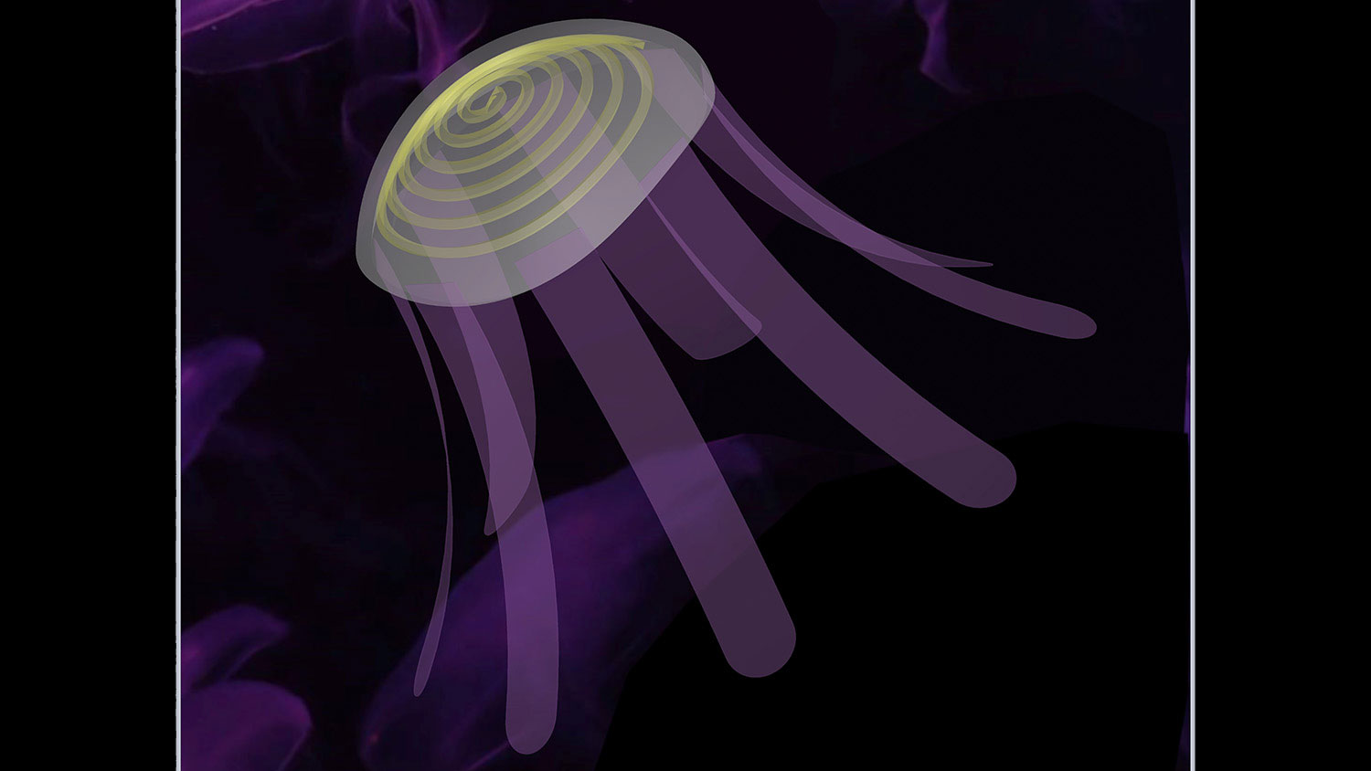 illustration of a robotic jellyfish