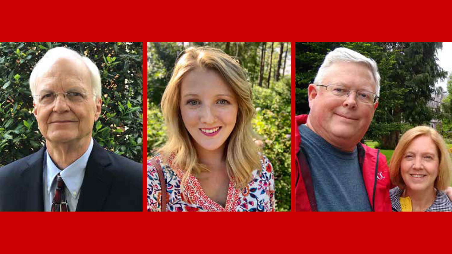 From Left To Right, Sam Burgiss (EE '66, '68, '71), Laura Geary (ISE '17), Karen (ACC '88) And Steve Welton (CE '88 '92)