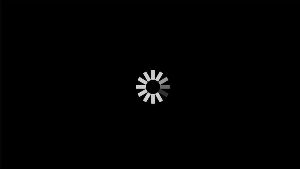 spinning wheel image associated with slow loading times