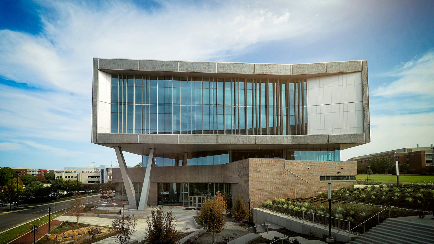 image of Fitts-Woolard Hall on NC State's Centennial campus