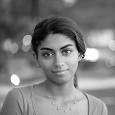 black and white profile picture of Anuskha Srinivasan