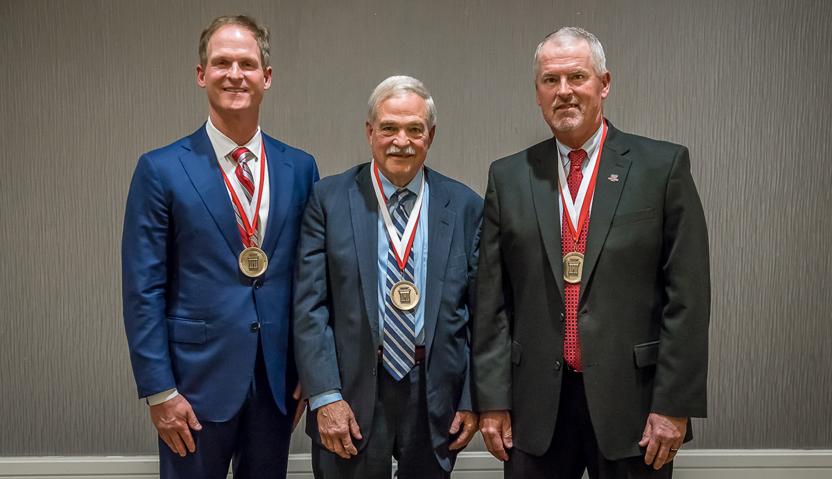 From left: Quint Barefoot, Dan Pleasant and Mark Wyatt.