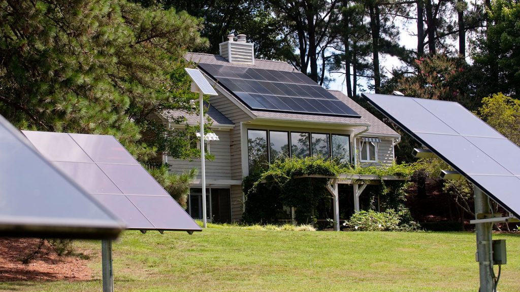 The NC State Solar House