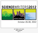 2012 Science Writer 4x3 Banner