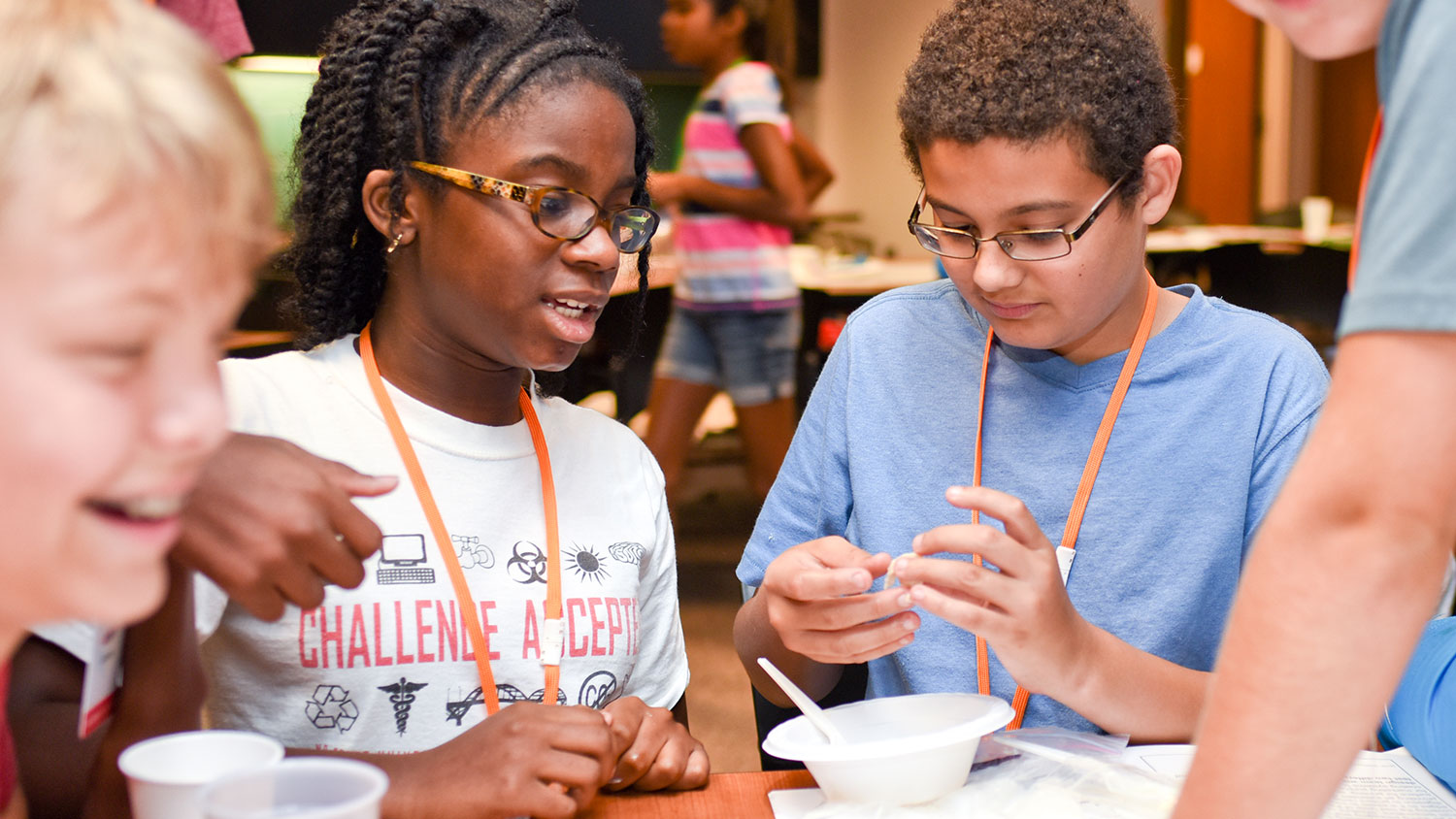 Students participate in Middle School Summer Camp